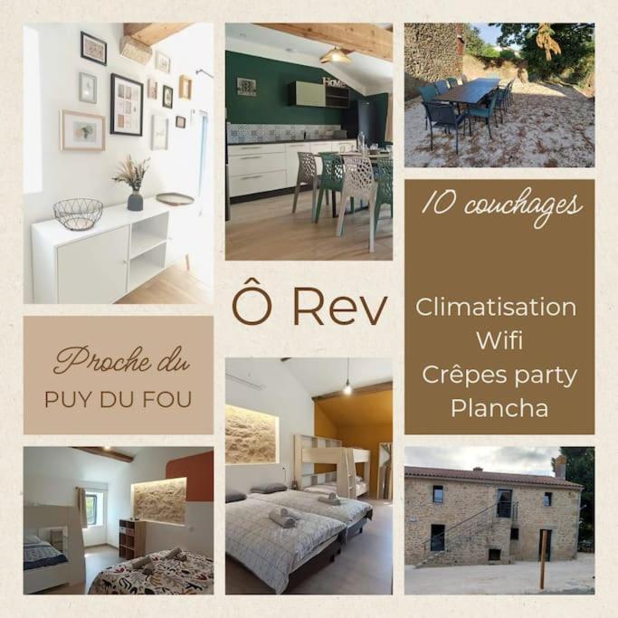 O Rev Villa Chambretaud Exterior photo
